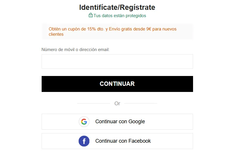 como entrar en mi cuenta de shein