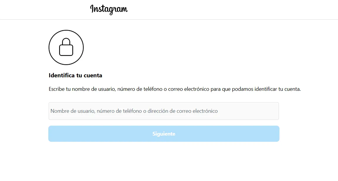 cuenta de instagram hackeada