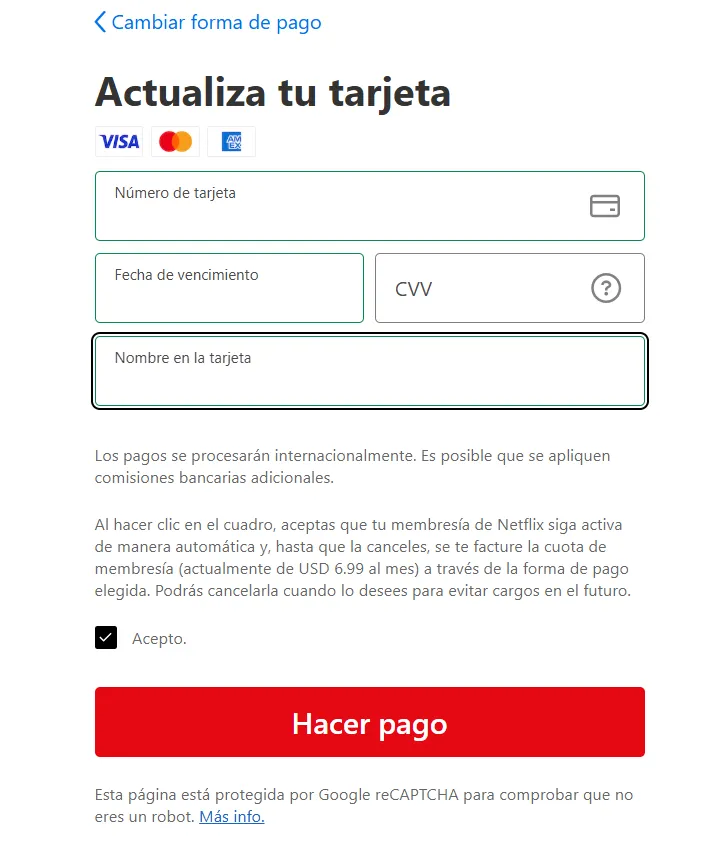 netflix iniciar sesion