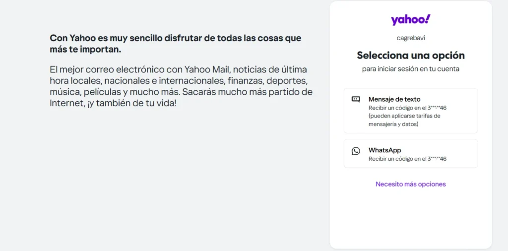 recuperar cuenta yahoo